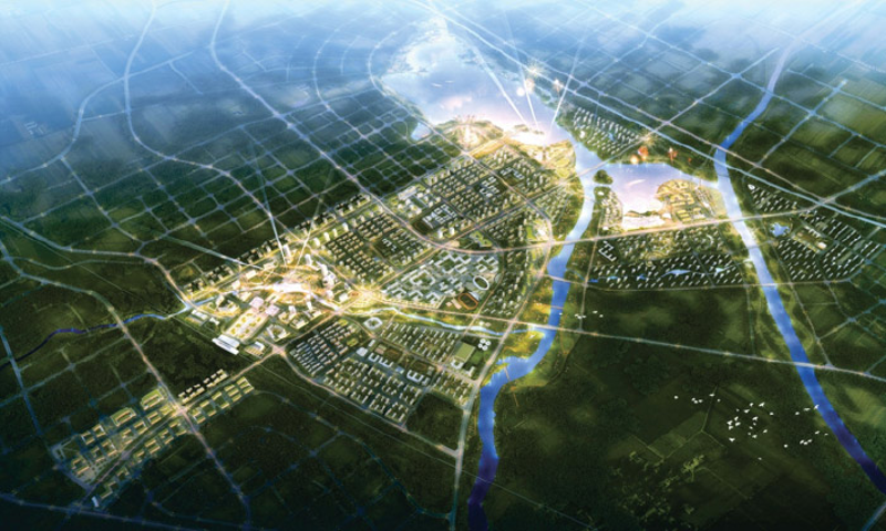 Starting Area Project in High-speed Railway New District of Tengzhou City