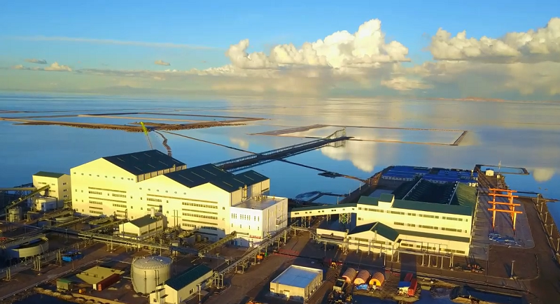 玻利维亚锚点钾盐制造厂